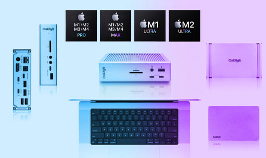 CalDigit Docks and Apple M1, M2, M3, M4 Pro/Max &amp; M1/M2/M3 Ultra Compatibility