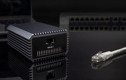 Connect 10G with an ethernet cable next to it