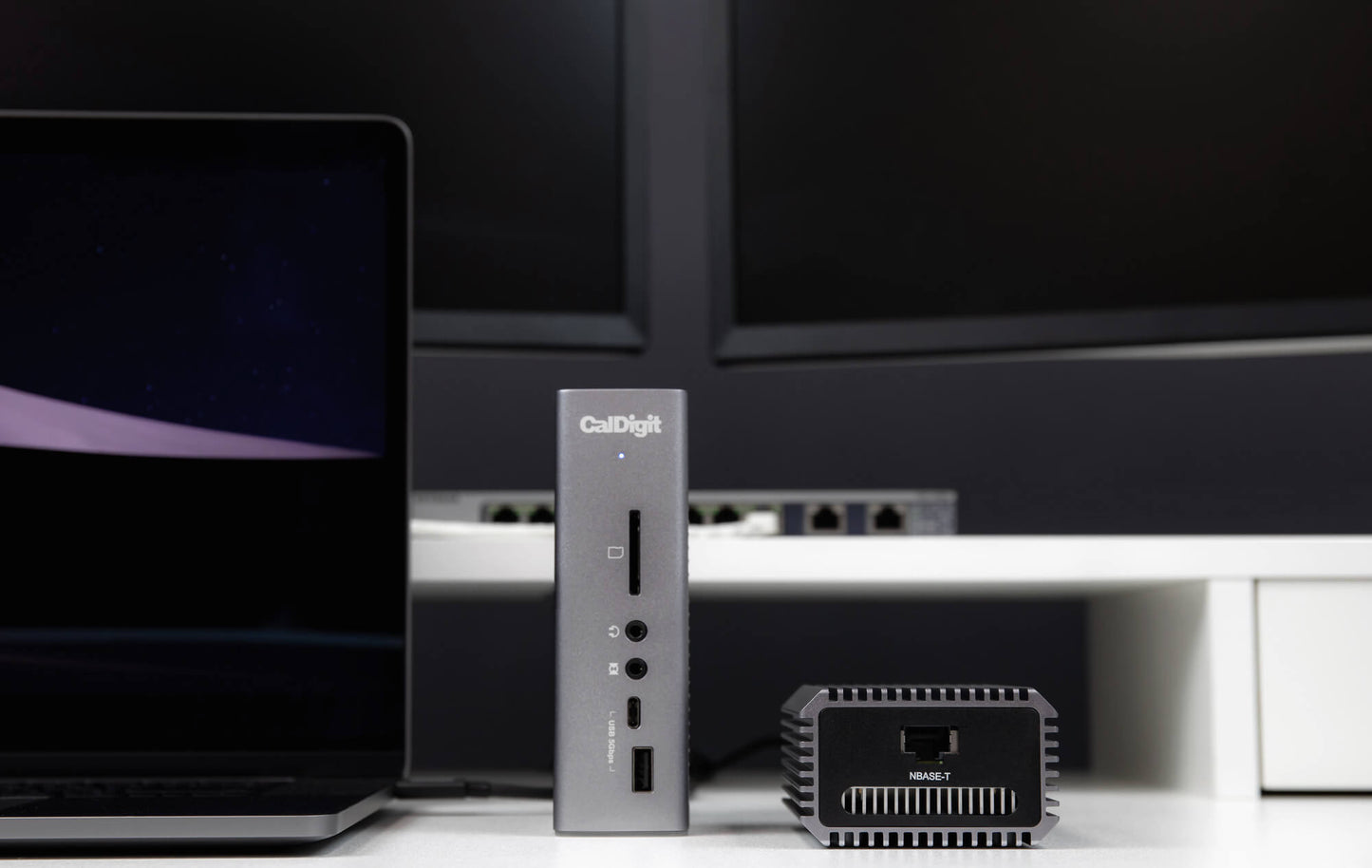 Connect 10g with a laptop and a docking station