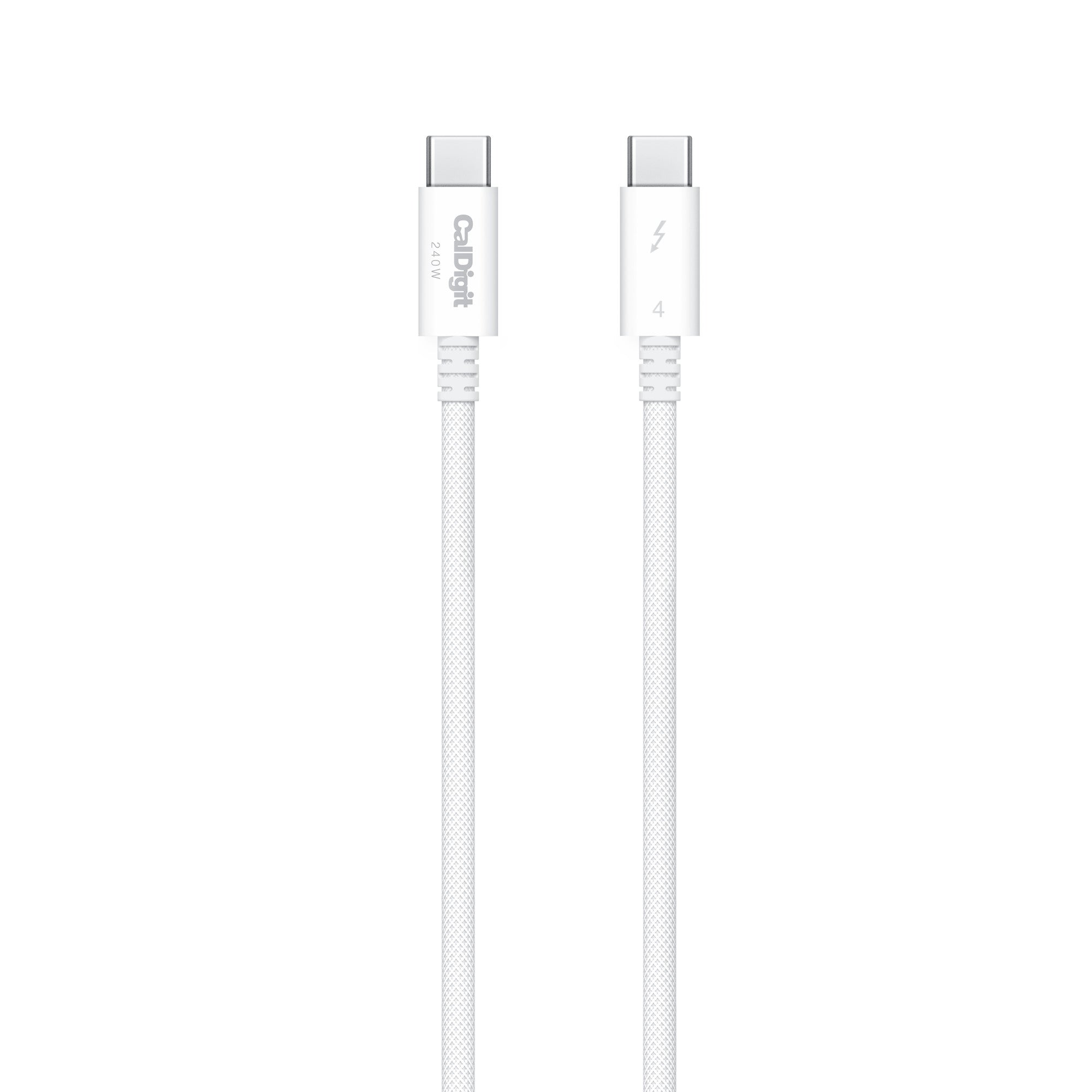 Thunderbolt 4 (USB‑C) Pro Cable (0.5m Braided) – CalDigit US Shop